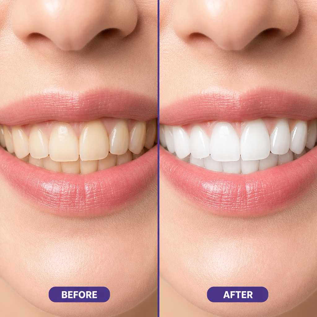 Purple Teeth Whitening Kit