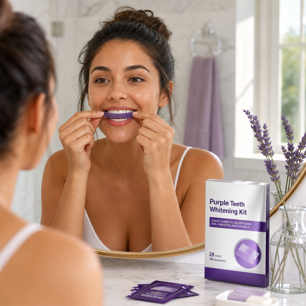 Purple Teeth Whitening Kit
