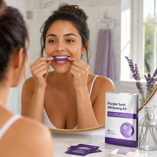 Purple Teeth Whitening Kit